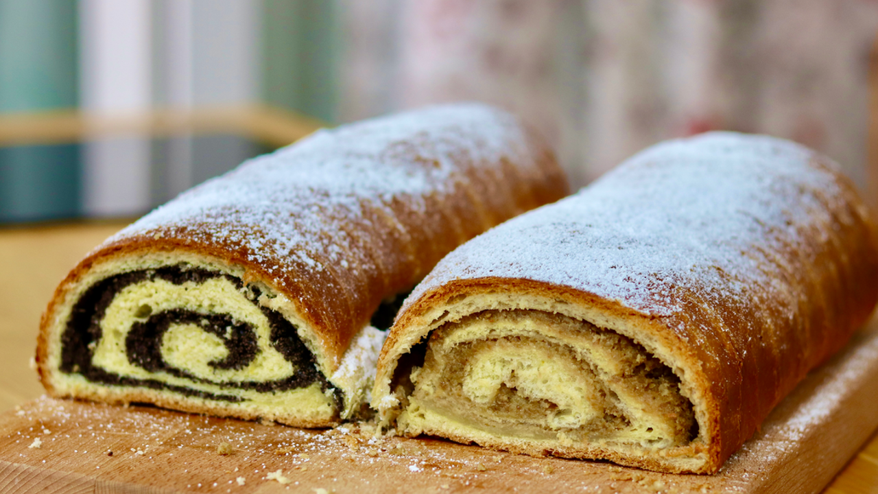 Strudel Aux Graines De Pavot Et Aux Noix Du NOUVEL AN Sans Une Minute