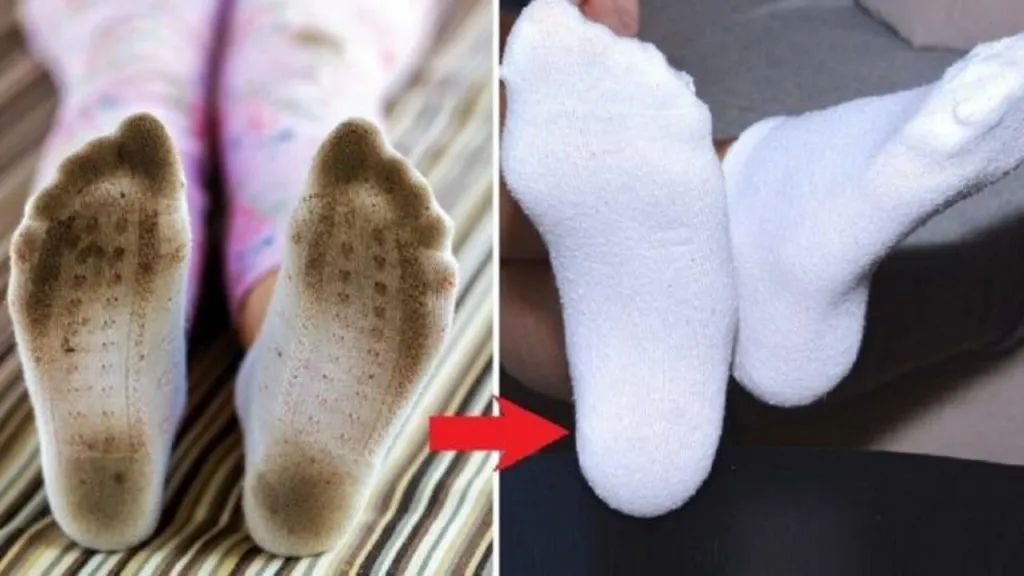 Chaussettes parfumées et très blanches sans eau de javel comment enlever la saleté
